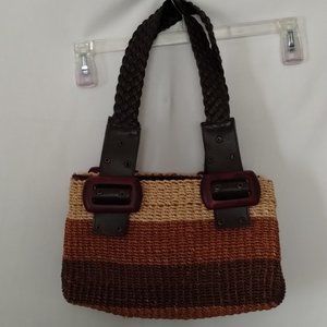 SPRITE BOHO STRAW SHOULDER HAND BAG